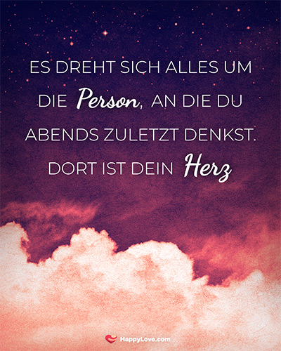 Dort ist dein Herz