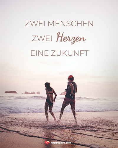 Zwei Menschen, zwei Herzen, eine Zukunft.